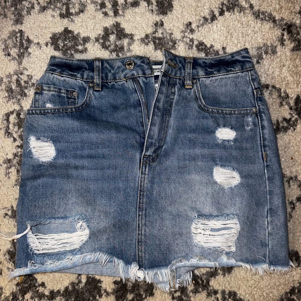 Jean skirt